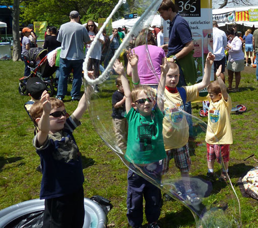 Bubble shows in Edmonton