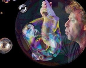 Louis Pearl bubble show