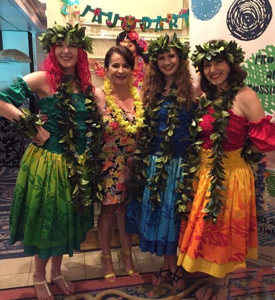 Calgary hula dancers