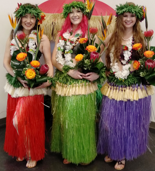 Calgary hula dancers