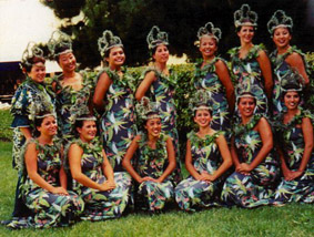 Hula dancers in Edmonton and Calgary
