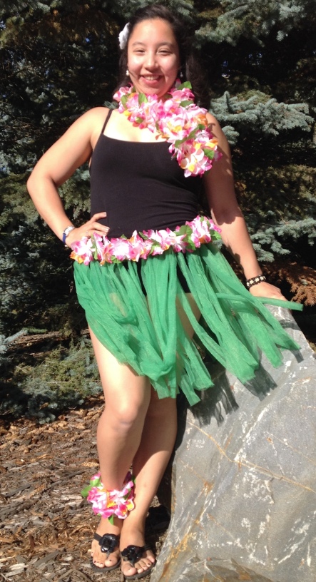 Hula Hawaiian dancer, Edmonton