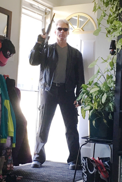 The Terminator Impersonator in Edmonton