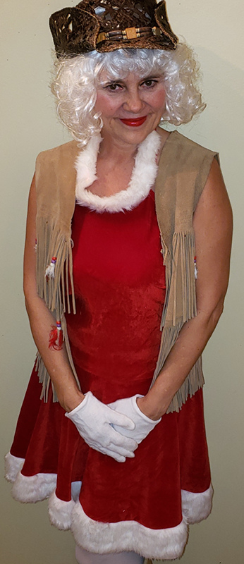 Mrs Claus in Calgary