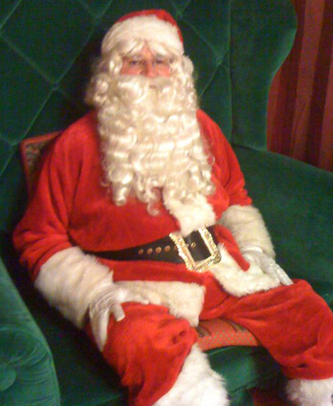 Santa in Calgary