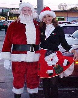 Santa and Elvis, Edmonton